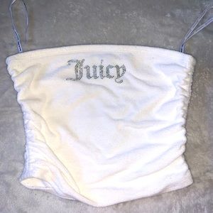 Juicy Couture Tube Top White
